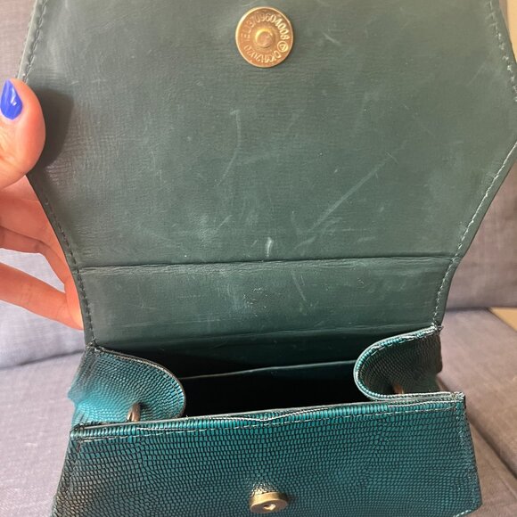 Anima Iris Pine Zuri Gold Handbag - Picture 6 of 9